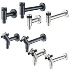 Wall-Mounted Garden Faucet 304 Stainless Steel Brass Valve