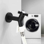 Wall-Mounted Garden Faucet 304 Stainless Steel Brass Valve
