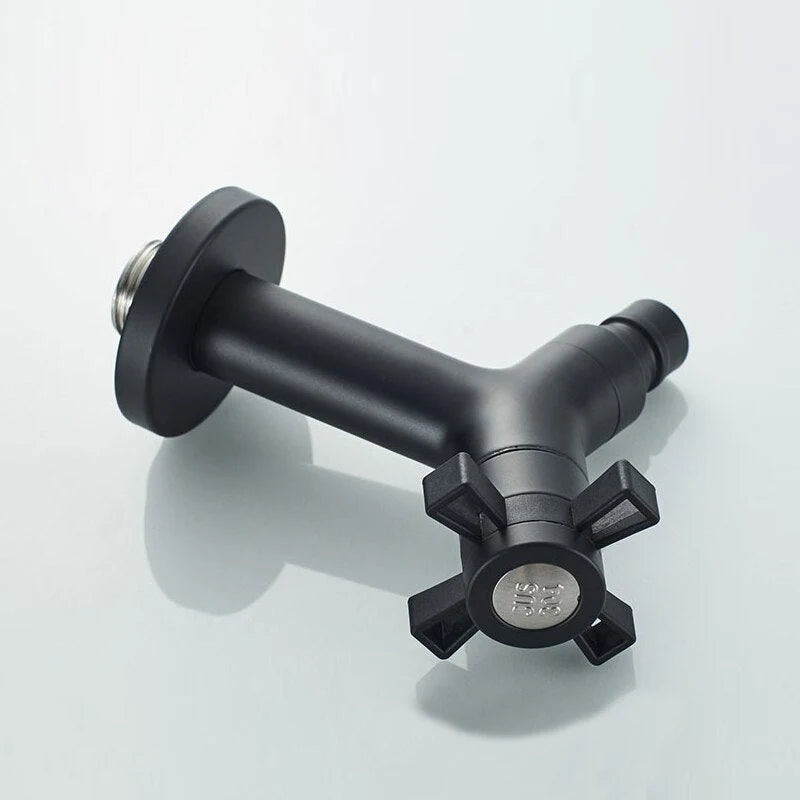 Wall-Mounted Garden Faucet 304 Stainless Steel Brass Valve