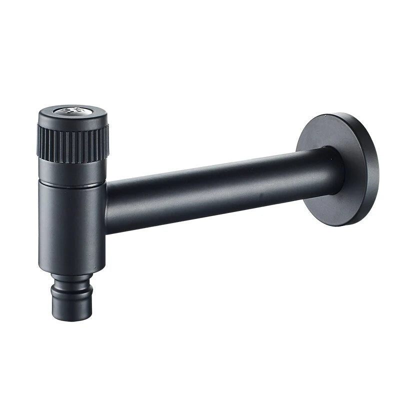 Wall-Mounted Garden Faucet 304 Stainless Steel Brass Valve