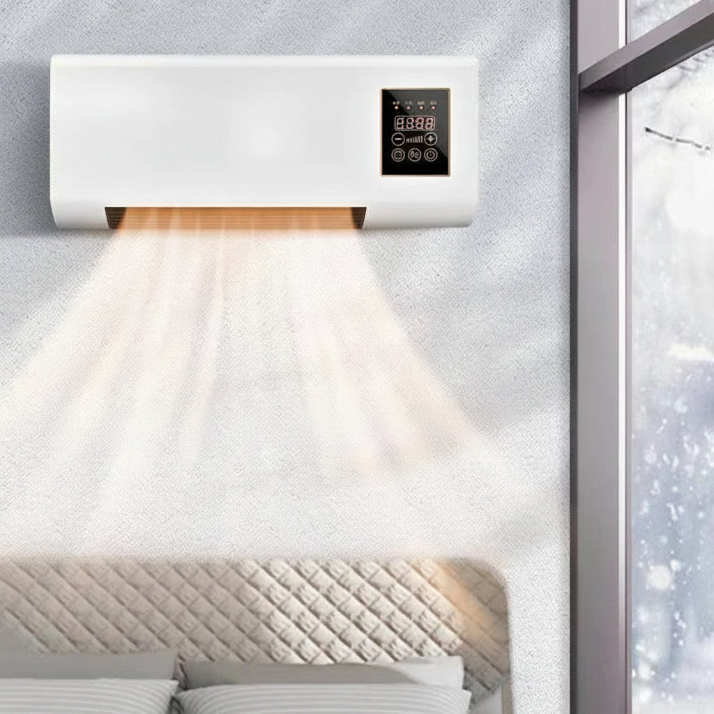 Wall-Mounted Heater & Air Conditioner Remote Control Space-Saving