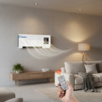 Wall-Mounted Heater & Air Conditioner Remote Control Space-Saving