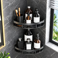 Wall-Mounted Shower Shelf Self-Adhesive Rust-Resistant Aluminum