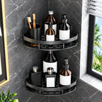 Wall-Mounted Shower Shelf Self-Adhesive Rust-Resistant Aluminum