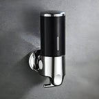 Wall-Mounted Soap Dispenser Brass Finish 500ml Space-Saving