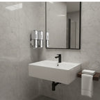 Wall-Mounted Soap Dispenser Brass Finish 500ml Space-Saving