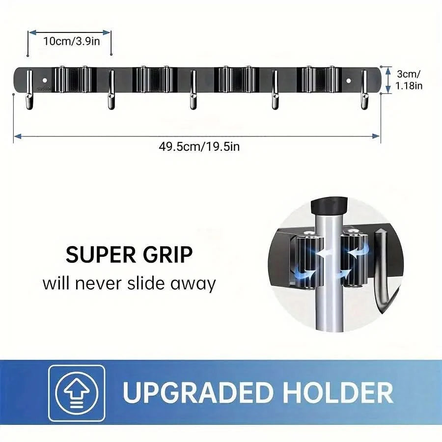 Wall Organizer Shelf Rust-Resistant Steel Space-Saving