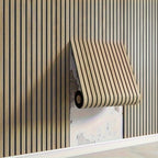 Wall Panels Peel-and-Stick 3D Faux Wood Water-Resistant & Scratch-Proof