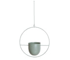 Wall Plant Holder Iron Basket Adjustable Chain