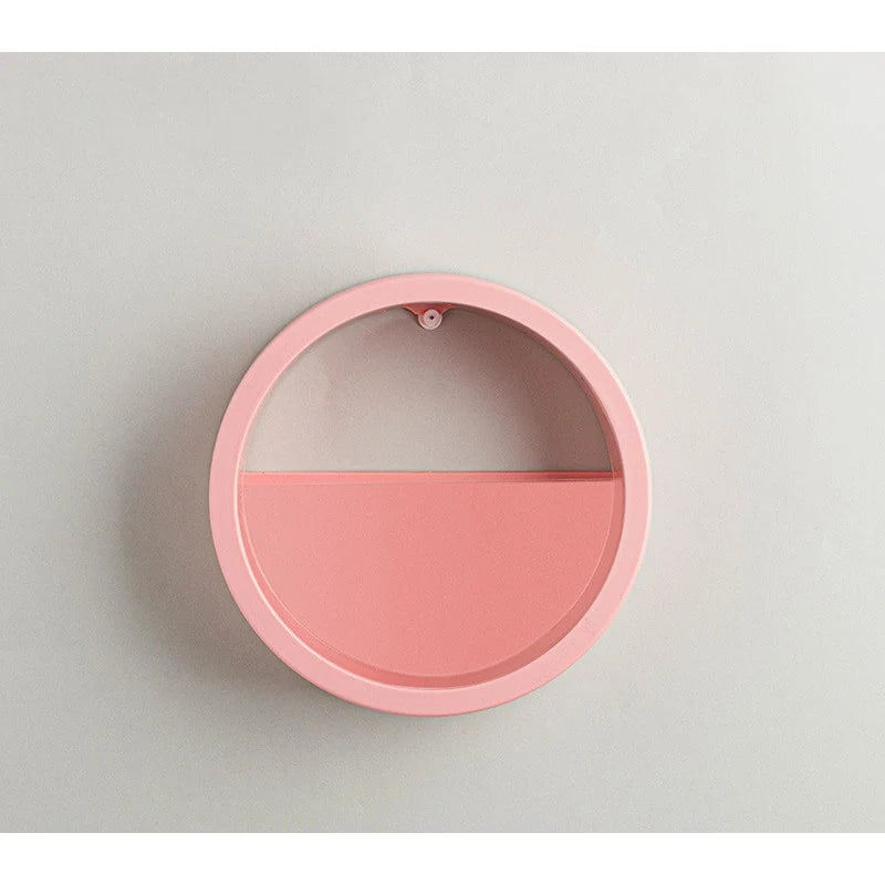Wall Planter Circular Transparent Front Wall-Mounted