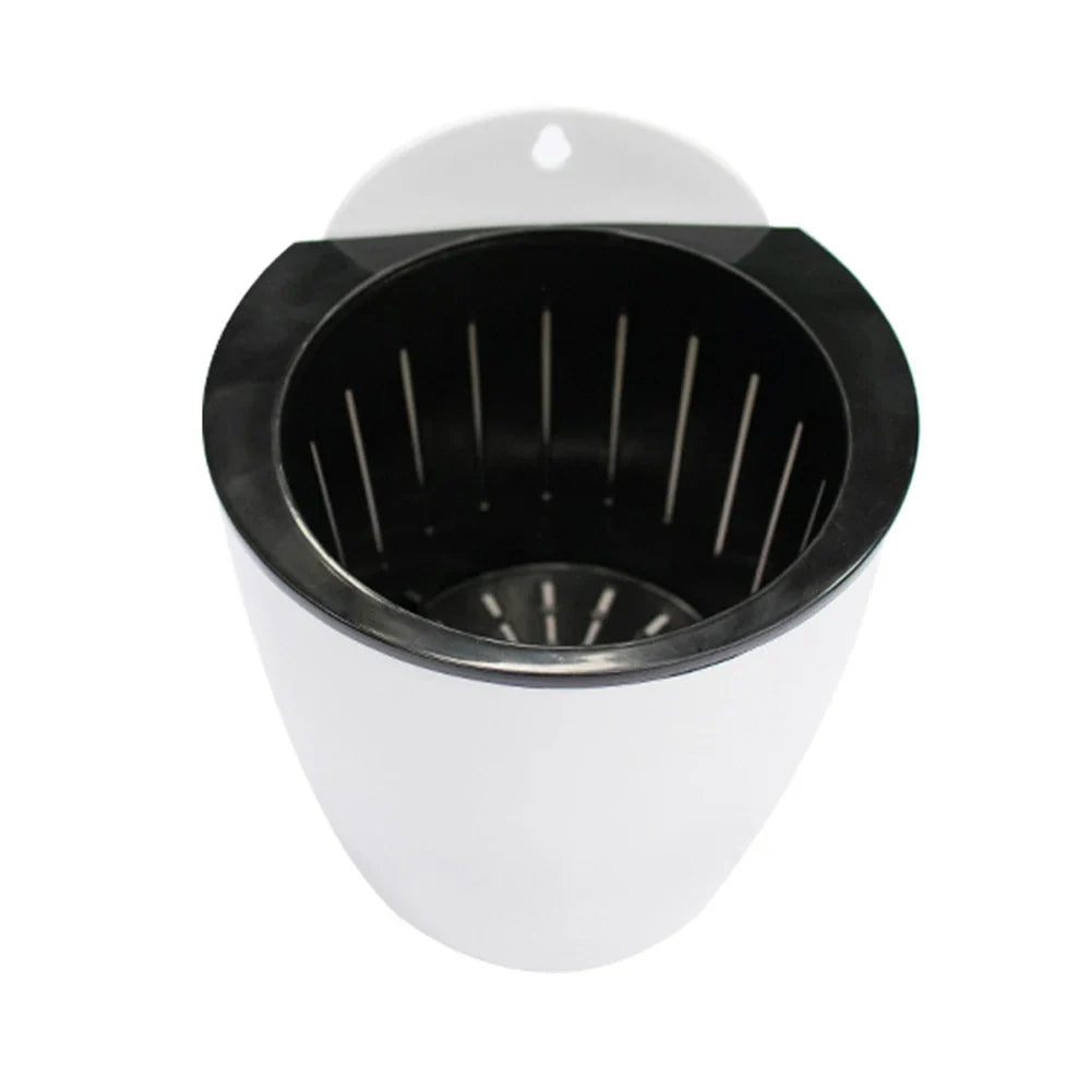 Wall Planter Self-Watering Cotton Wick No Drill