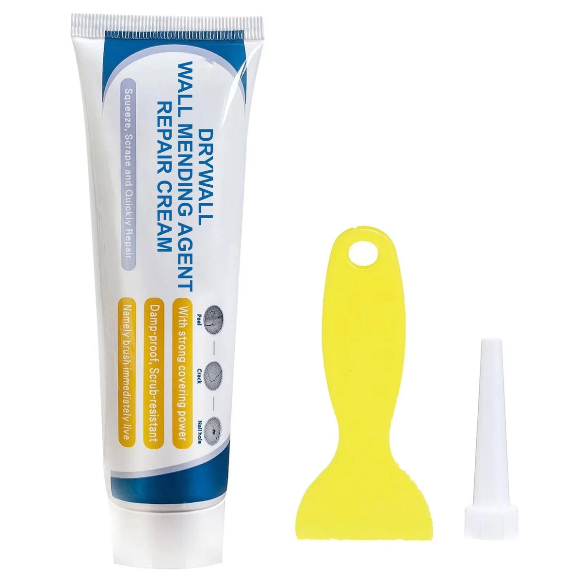 Wall Repair Kit Quick-Drying Waterproof Strong Bond