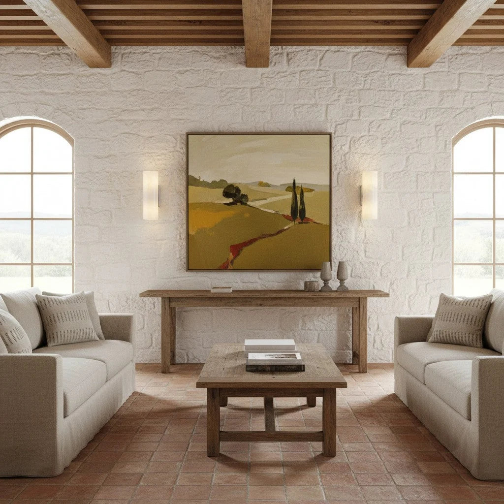 Wall Sconce Alabaster & Ribbed Glass Dimmable