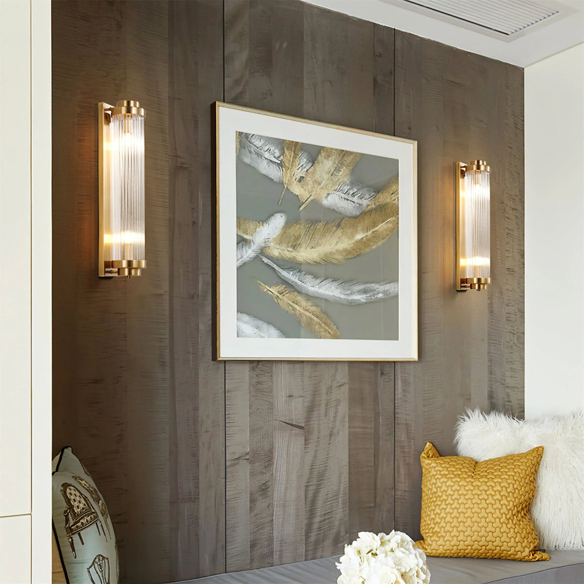Wall Sconce Art Deco LED Aluminium & Acrylic