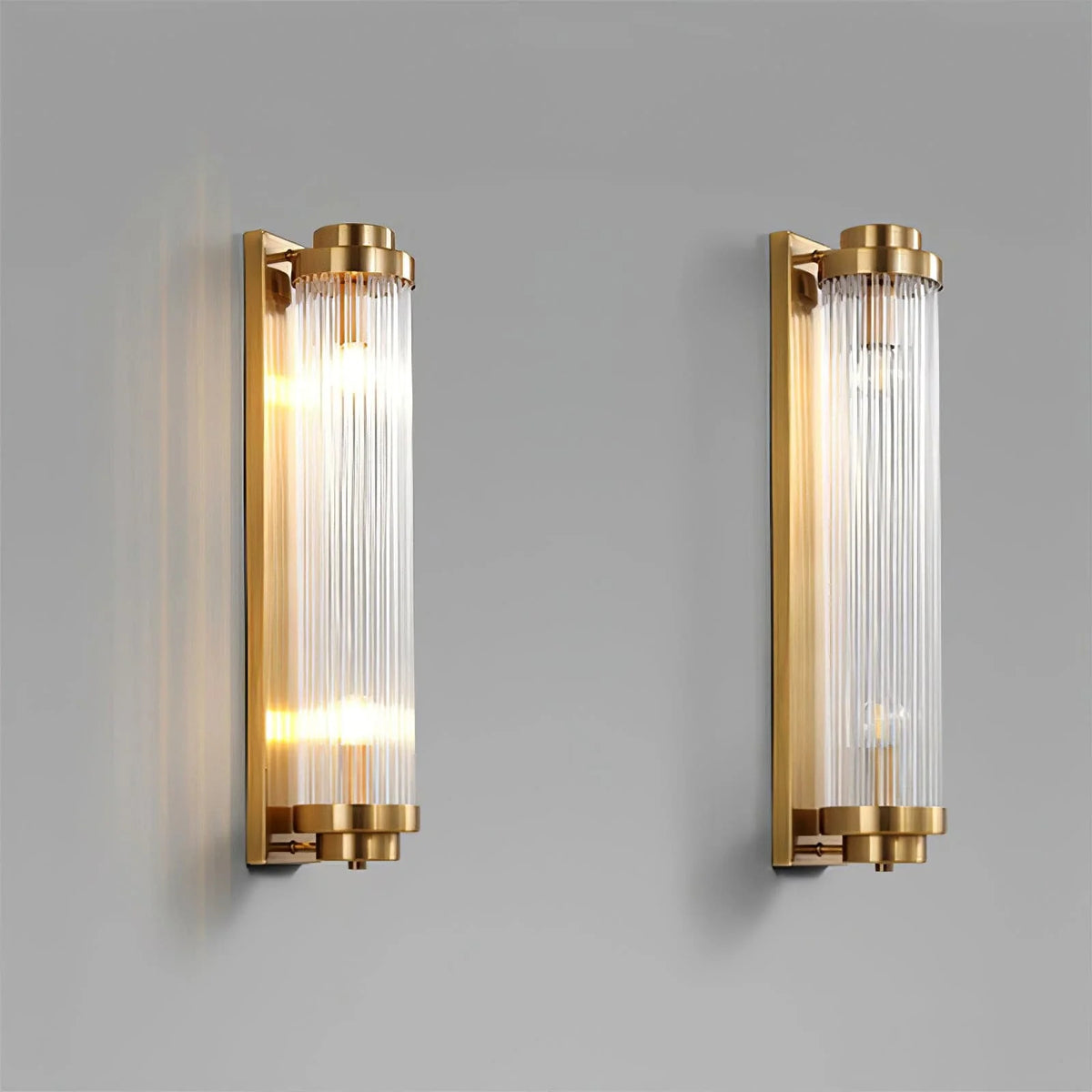 Wall Sconce Art Deco LED Aluminium & Acrylic