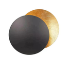 Wall Sconce Backlit Halo Integrated LED Solid Metal