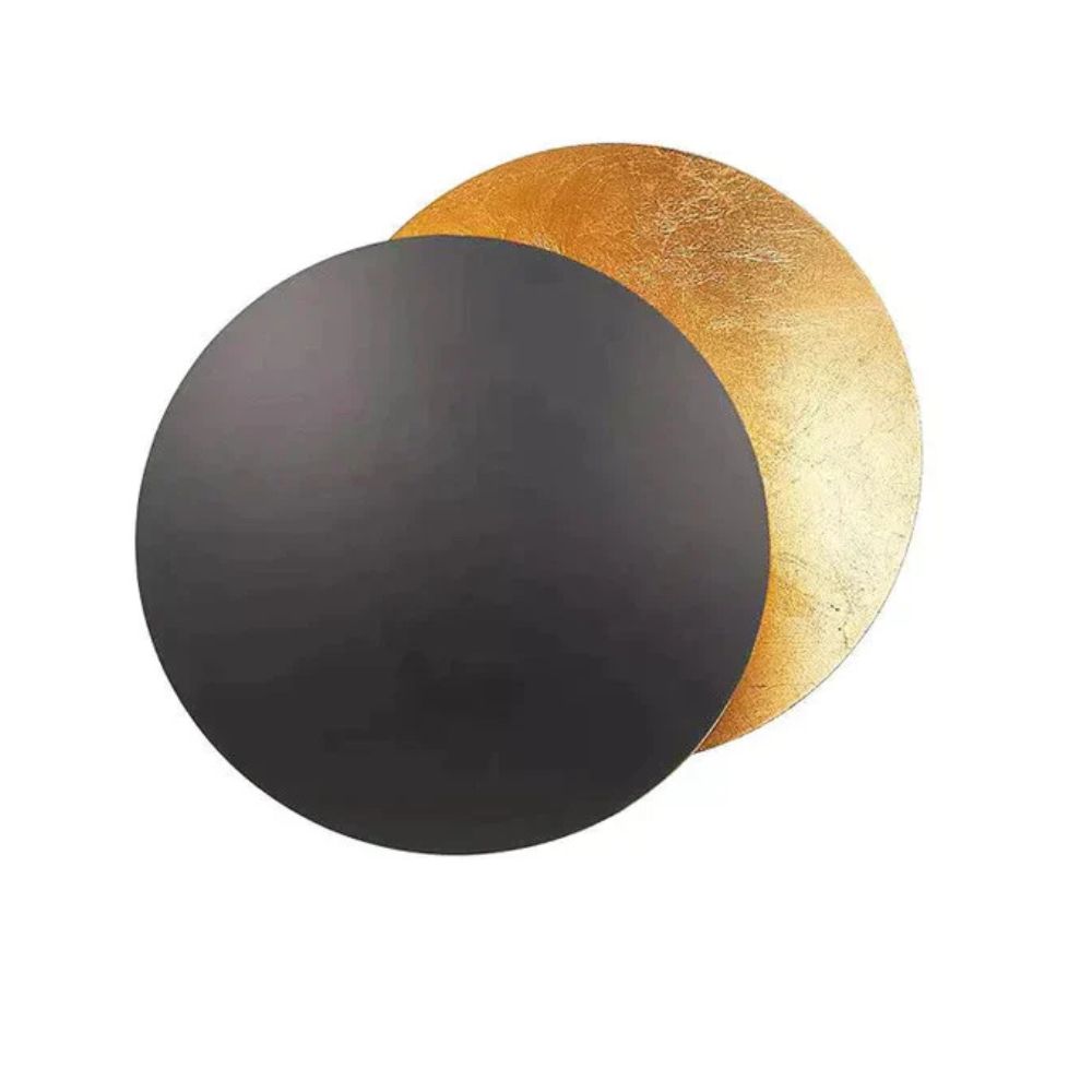 Wall Sconce Backlit Halo Integrated LED Solid Metal