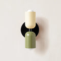 Wall Sconce Dual Adjustable Capsule Shades Hardwired