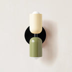Wall Sconce Dual Adjustable Capsule Shades Hardwired