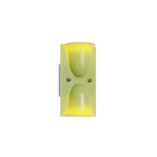 Wall Sconce Folded Geometric Resin Shade & Iron Frame