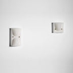 Wall Sconce Folded Geometric Resin Shade & Iron Frame