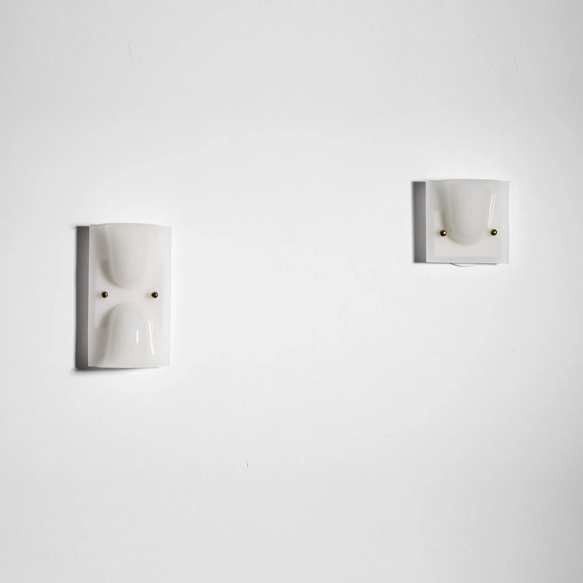 Wall Sconce Folded Geometric Resin Shade & Iron Frame