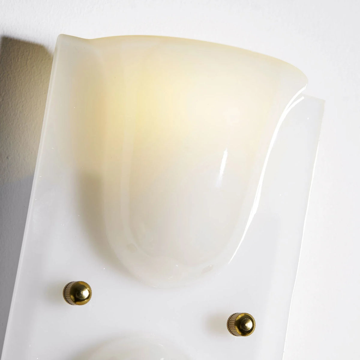 Wall Sconce Folded Geometric Resin Shade & Iron Frame