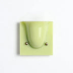 Wall Sconce Folded Geometric Resin Shade & Iron Frame