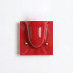 Wall Sconce Folded Geometric Resin Shade & Iron Frame