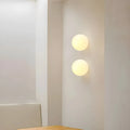 Wall Sconce Frosted Glass Globe Flush Mount
