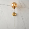 Wall Sconce Glass Globe Warm Diffused Light