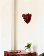 Wall Sconce Glass Petal Design Hardwired