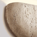 Wall Sconce Half Bowl Textured Plaster Dimmable G9 LED