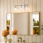 Wall Sconce Hand-Blown Recycled Glass Open Bottom