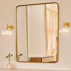 Wall Sconce Hand-Blown Recycled Glass Open Bottom
