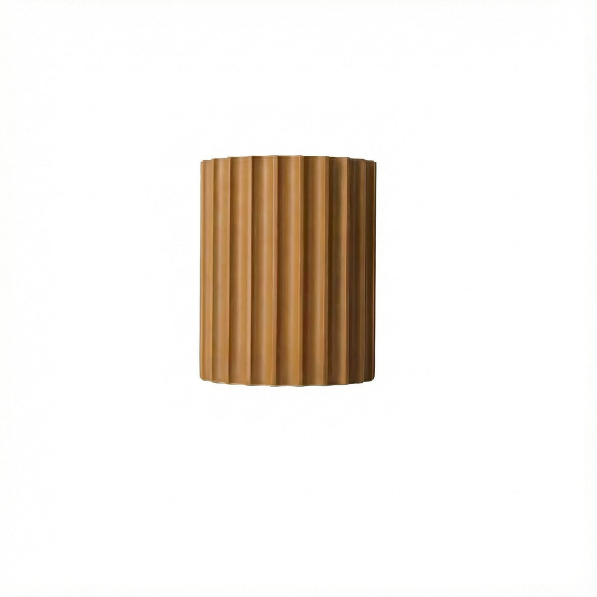 Wall Sconce High-Density Resin Ribbed Glare-Free LED