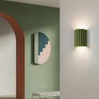 Wall Sconce High-Density Resin Ribbed Glare-Free LED