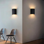 Wall Sconce High-Density Resin Ribbed Glare-Free LED