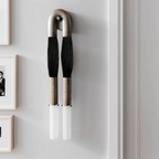 Wall Sconce Horsehair Tassel Two-Light Iron & Glass