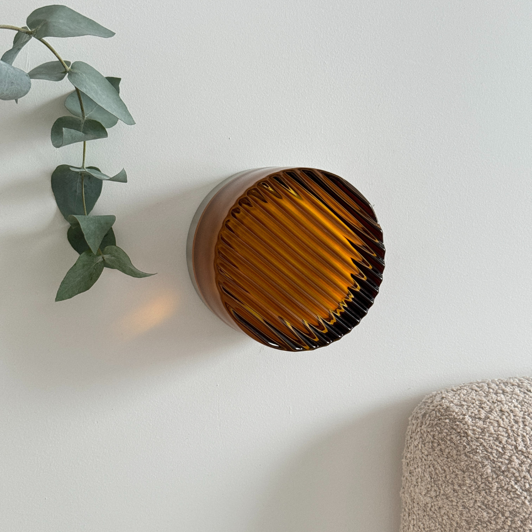 Wall Sconce Integrated 5W LED Metal & Glass