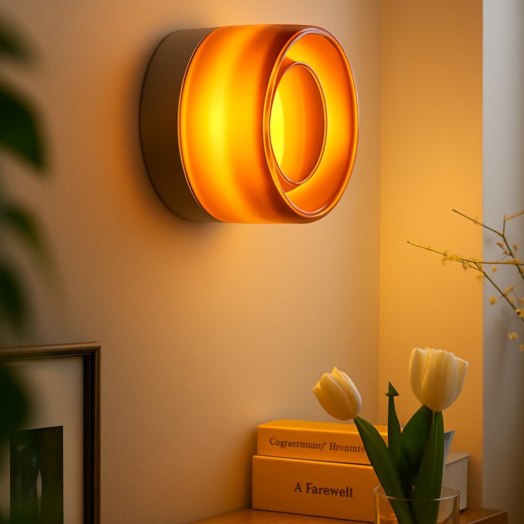 Wall Sconce Jelly Acrylic Shade Integrated LED
