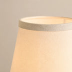 Wall Sconce Linen Shade & Brass Finish