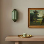 Wall Sconce Milk Glass Shade Antique Brass Finish