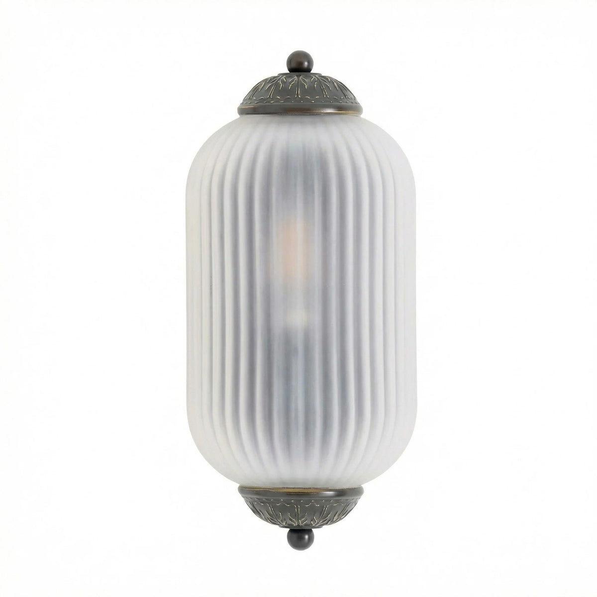 Wall Sconce Milk Glass Shade Antique Brass Finish