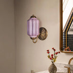 Wall Sconce Milk Glass Shade & Oiled Brass Finish