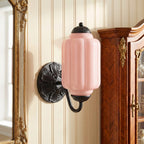 Wall Sconce Milk Glass Shade & Oiled Brass Finish