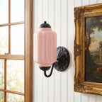 Wall Sconce Milk Glass Shade & Oiled Brass Finish