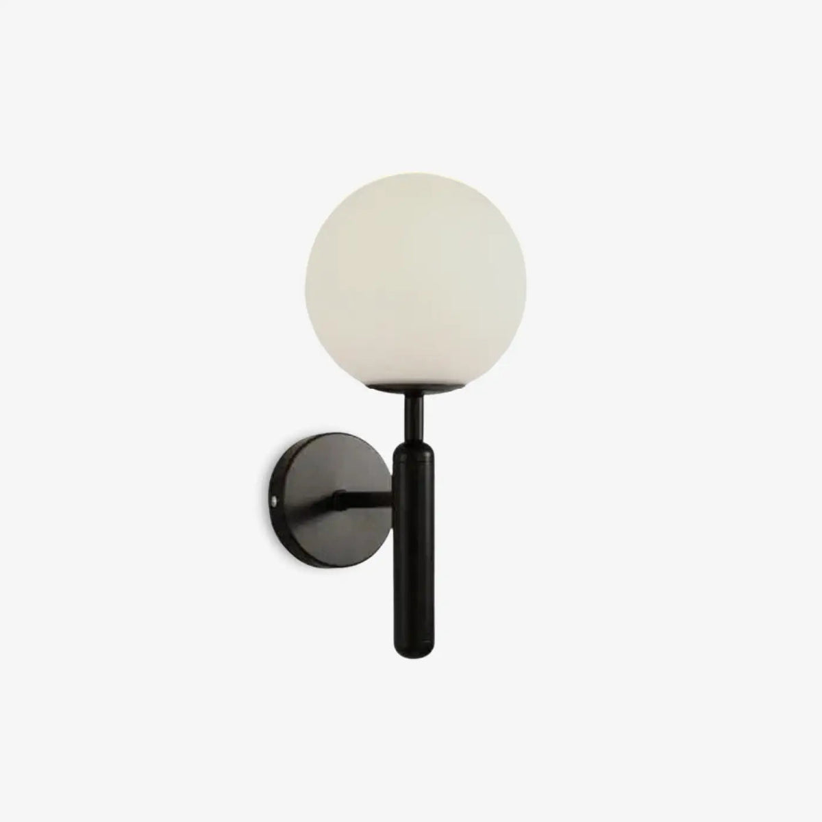 Wall Sconce Minimalist Globe Frosted or Rippled Glass