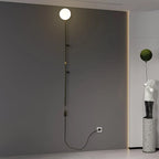 Wall Sconce Plug-In Scandinavian Minimalist Reading Light