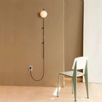 Wall Sconce Plug-In Scandinavian Minimalist Reading Light